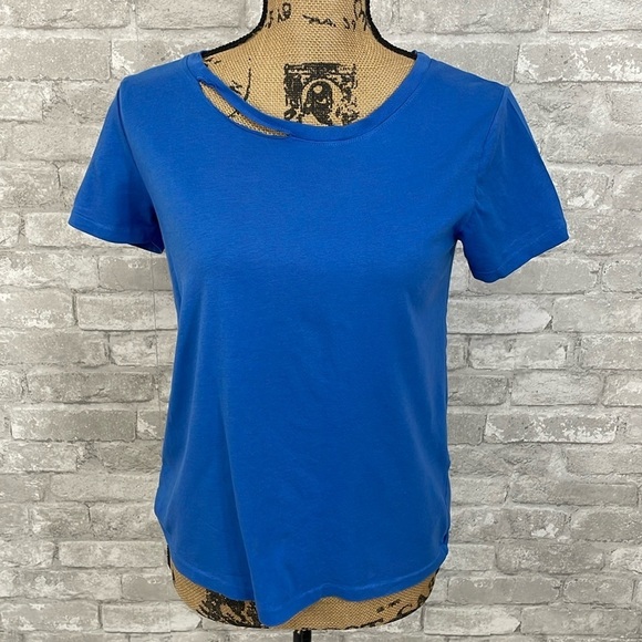 N:Philanthropy Harlow Tee in Deep Blue - Picture 1 of 6